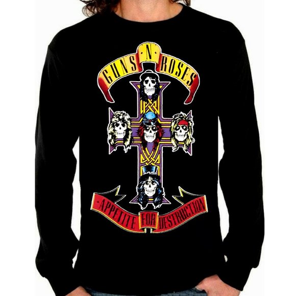 Guns N Roses Appetite for Destruction GNR metal rock Official T-Shirt L NWT - Picture 1 of 2